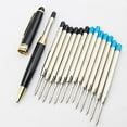 thumbnail image 3 of 10pcs Ink Parker Style Standard 0.7MM Ball Point Pen P D A0A6 NIB Medium P2M6, 3 of 9