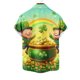 thumbnail image 4 of Blusa y camisa de manga corta con cuello vuelto para hombre, blusa informal de moda con cuello vuelto, blusa estampada de manga corta con botones, blusa de poliéster para hombre, 4 of 4