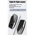 thumbnail image 3 of Key Fob Cover Compatible with BMW IX I7 X7 3 4 5 7 Series 740i M3 Keychain Case Holder Protector,A Black, 3 of 7