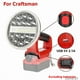 thumbnail image 1 of Linterna Portátil Luz de Trabajo LED para Makita/Milwaukee/Dewalt/Bosch/Black&Decker/Craftsman/Ryobi 14.4V 18V 20V Batería de Litio, 1 of 21
