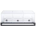 thumbnail image 6 of Hubert Black Pastry Display with 3 Acrylic Drawers - 22 8/25"L x 14 23/25"W x 8 19/50"H, 6 of 7