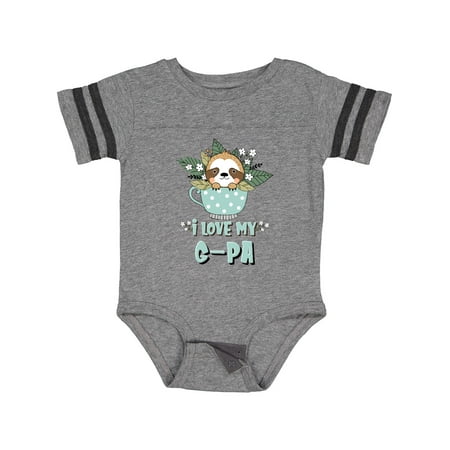 

Inktastic Teacup Raccoon I Love My G-Pa Gift Baby Boy or Baby Girl Bodysuit