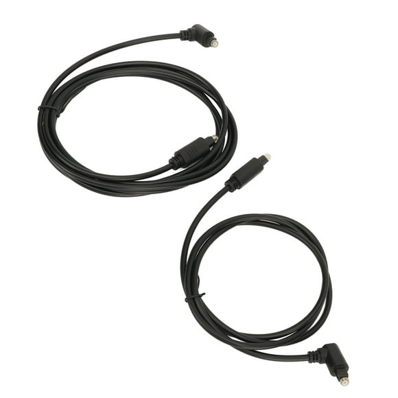 Fiber Optic Cable, Optical Sound Cord 90 Degree Clear Sound For