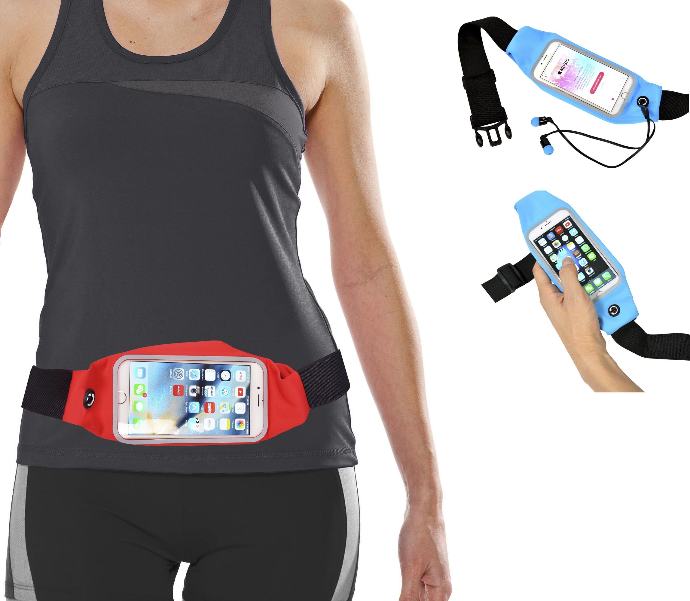 Target Target Lightweight Running Belt Waist Pack with Earphone