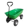 thumbnail image 2 of Cart de volcado Cartero de carreras de carro Tirar a lo largo de los carros Trolley Ratebarra de carrito de jardín para sitios de construcción de, 2 of 8