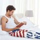 thumbnail image 5 of Balery Thank You Veterans Pantalones de pijama para hombre, pijama ultraligero, pantalón de descanso-Small, 5 of 6