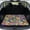 Retro 70s Flower Power, variant on Qpednta Sunset Scenery Trunk Mat 29"x39" All Weather Cargo Liner for SUV, Non-Slip Heavy-Duty Mat Easy To Clean Universal Fit Rear Cargo Protection Accessories for Sedan SUV Truck