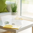 thumbnail image 2 of Turtle Tank Plastic Reptile Tank Turtle Crawling Box Plastic Turtle Basin Pet Turtle Tank, 2 of 9