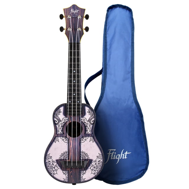 Ukulele soprano Flight Tus 40 M con funda