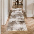 thumbnail image 4 of Washable Runner Rug 2x6 ft Non Slip Soft Low Profile Microfiber Modern Abstract Runner for Entryway, Kitchen, Hallway, Laundry, Bedroom, 4 of 6