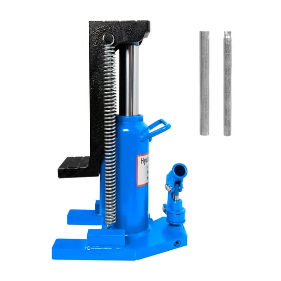 Heavy Duty 20T Hydraulic Toe Jack, Lifting Tool with Thickened Base for Car Repair, Truck Overhaul, Farm Vehicle Lifting