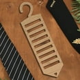 thumbnail image 4 of Father's Day Wooden Crafts Tie Rack - Space - Saving and Multifunctional, 4 of 6