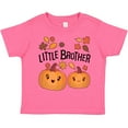 thumbnail image 3 of Inktastic Little Brother Pumpkins with Fall Leaves Boys Toddler T-Shirt, 3 of 5