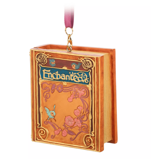 Disney Parks Enchanted Storybook Musical Sketchbook Christmas Ornament New w Tag