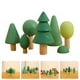 thumbnail image 5 of 1 juego de bloques de construcción de árboles de madera, juguete educativo, bloques apilables de bosque, 5 of 7