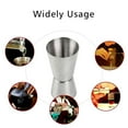 thumbnail image 2 of Steel Measuring Cup for Home Kitchen and Hotel Use, Convenient and Practical for Cocktails and Drinks, 2 of 9
