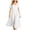 White, variant on Kezqiaxn Womens Dress Short Sleeve V-Neck Flowy Dresses Sundresses for Women Summer Beach Vacation Fashion Clothing