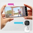 thumbnail image 4 of Cámara De Monitoreo WiFi, Cámara De Seguridad De Visión Nocturna Con Detección De Movimiento Inteligente, Vista Panorámica HD De 360 ​​grados, Para Bebés Y Mascotas, 4 of 7