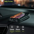 thumbnail image 4 of 10 W Fast Charge Wireless Charging Grip Pad Plus - Wireless Car Charger and Phone Holder for Car - Qi Wireless Charger Sticks to All Automotive Dashboards – Simplest Car Phone Mount Available (Black), 4 of 7
