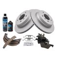 thumbnail image 2 of Kit de Frenos TRQ Trasero con Pastillas Cerámicas y Discos para BMW 328i 2012-13, 2 of 9