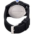thumbnail image 2 of Lacoste Men's 2010766 Black Rubber Quartz Watch, 2 of 2