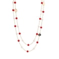thumbnail image 1 of Minnieouse Collar de cadena de moda disponible en varios colores para mujer, suéteres, collar de perlas para mujer Ropa, zapatos y accesorios Miscelánea Rojo, 1 of 6