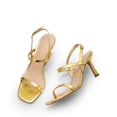 thumbnail image 5 of DREAM PAIRS Womens Slingback Heels Square Open Toe Strappy Sandals Ankle Strap High Heeled Dressy Shoes, 5 of 7