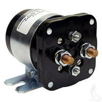 Solenoid, 48V 4 Terminal Silver, E-Z-Go Electric, Club Car Electric 98 , Yamaha Elec G19/G22
