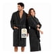 thumbnail image 1 of Bata de Baño Suave, Absorbente y de Secado Rápido, Unisex Real Textil (Gris Oxford, Unitalla), 1 of 9