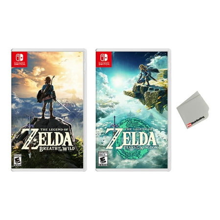 Nintendo Switch Legend of Zelda: Tears of the Kingdom and Breath of the Wild