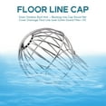 Drain Outdoor Roof Anti Blocking Line Cap Round Net Cover Drainage