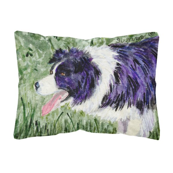 Dog Portrait/Landscape Painting Fabric Decorative Pillow