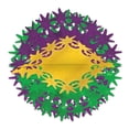 thumbnail image 2 of Party Central Club Pack of 12 Metallic Green and Purple Star Ball Hanging Party Decors 12", 2 of 2