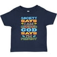 thumbnail image 3 of Inktastic Autism God Says I'm Perfect Boys or Girls Toddler T-Shirt, 3 of 5