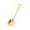 A-3, variant on Snmubt Stainless Steel Soup Spoons Table Spoons Dinner Spoons Rice Spoons Special Squar (Gold)