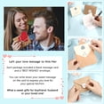 thumbnail image 4 of Matching Key Heart Couple Keychain and Necklace Set - Valentine's Day Birthday Gifts for Boyfriend Girlfriend Wife Husband, 4 of 7