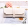 thumbnail image 3 of Paired with 220705WD02 [white] PU leather soft-covered glasses case, 3 of 10