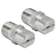 thumbnail image 3 of Flat Fan Spray Tip Atomizing Nozzle, Stainless Steel Sturdy Nozzle 2Pcs. Strong Toughness Wide Angle Adjustable Waterflow, Excellent Spray Distribution Effect, Suitable for, 3 of 7
