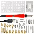thumbnail image 1 of 37pcs Wood Burning Pen Kit Professional Wood Burning Tool with Soldering DIY Creative Tools 30W 110V-120V Wood Burner Soldering Pen for Embossing Carving Soldering Pyrography, 1 of 11