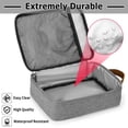 thumbnail image 4 of Soonbuy Lunch Bag Insulated Lunch Box - Durable Insulated Lunch Bag Reusable, Gray, 4 of 7