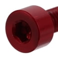 thumbnail image 3 of RUNROTOO 3Ud Tornillos De Retención Para Cuerdas De Guitarra Eléctrica Accesorios Metal Rojo, 3 of 8