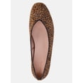 thumbnail image 4 of Scenario Women's Faux Suede Ballet Flats, 4 of 6