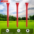 thumbnail image 2 of Tees de golf de madera de colores vibrantes: 2 3/4 pulgadas, paquete de 70 unidades con empaque resellable, 2 of 6