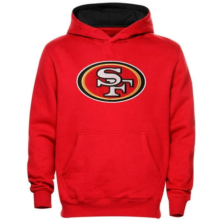 - San Francisco 49ers Preschool Fan Gear Primary Logo Pullover Hoodie - Scarlet