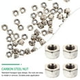 thumbnail image 3 of IFANLANDOR 100pcs Nuts Carbon Steel Hexagon Lock Nut Set, 3 of 8