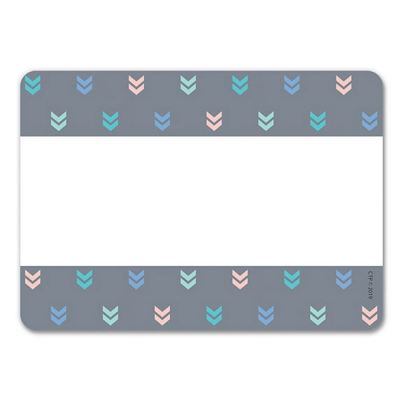 CTP8706 - Calm & Cool Colorful Mini Chevrons Name Tag Labels, 36/Pack by Creative Teaching Press