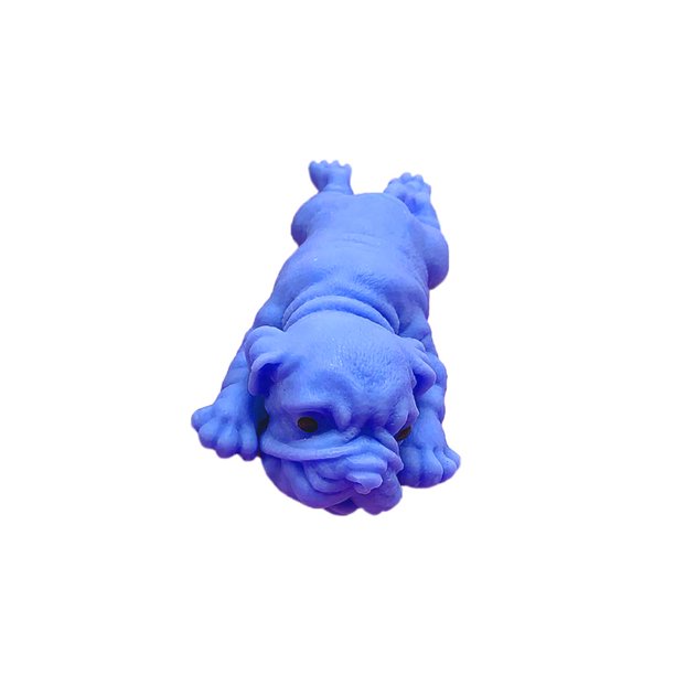 Modelo De Perro Suave Juguete De Descompresión Para Apretar Silicona Lavable Forma De Dibujos Animados Lindo Alivio De La Ansiedad Juguete Para Apretar Pequeño Perro Divertido Cateissary FN003281-03