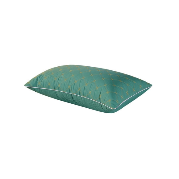 1PC Headrest Core Embroidery Solid Color Brushed Fabric Quilted Quilted Pillow