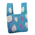 thumbnail image 3 of Women's Knit Tote Bag Fashion Lady Knitted Handbag for Vacation Travel, 3 of 8