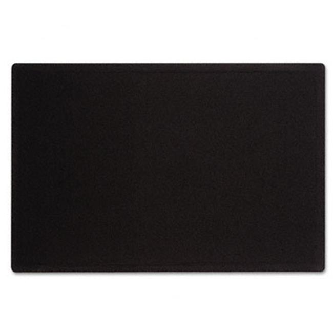 Oval Office Fabric Bulletin Board 48 x 36 Black